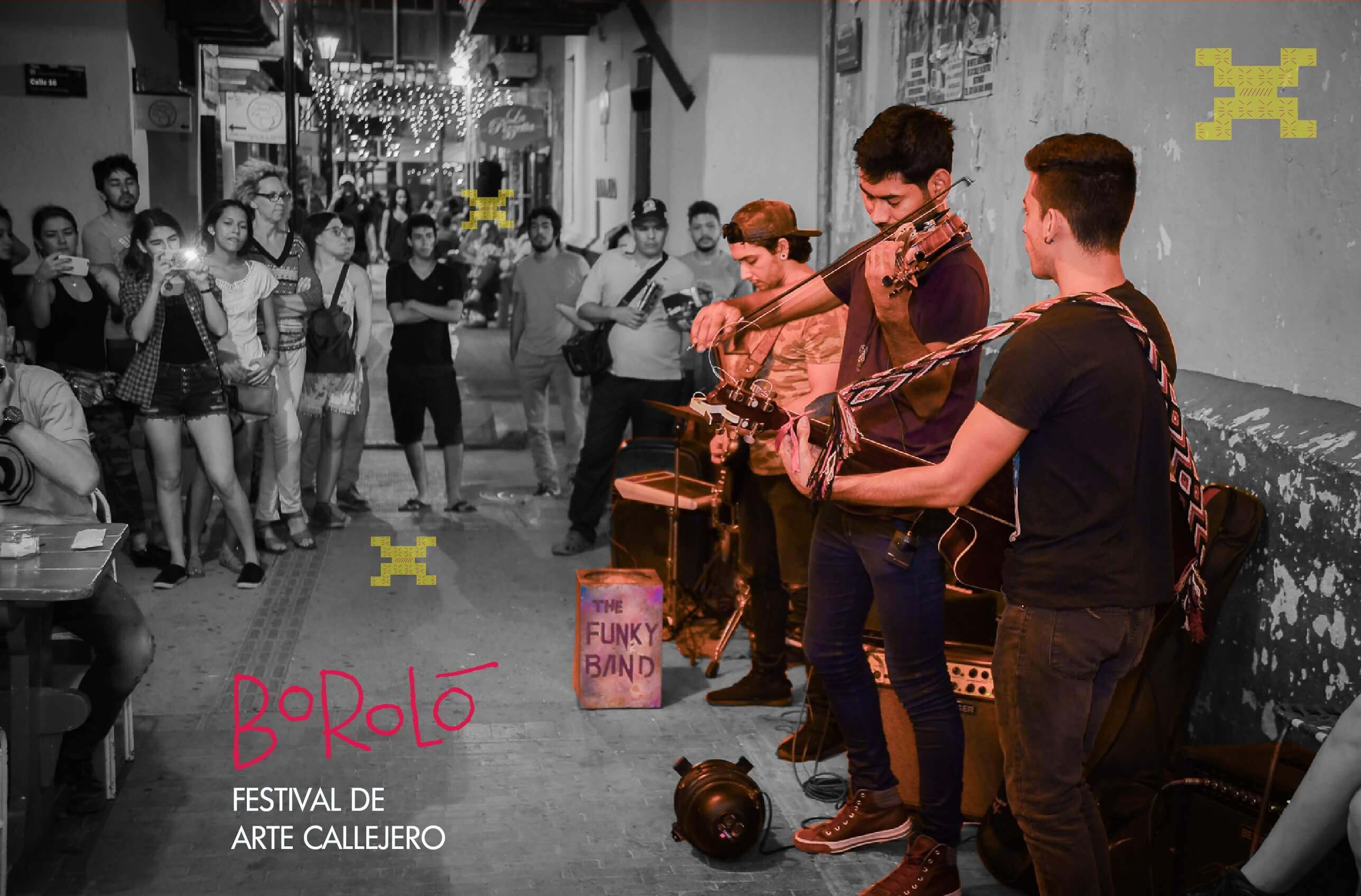 Funky Band - Santa Marta | Foto: cortesía festival de arte callejero Boroló.