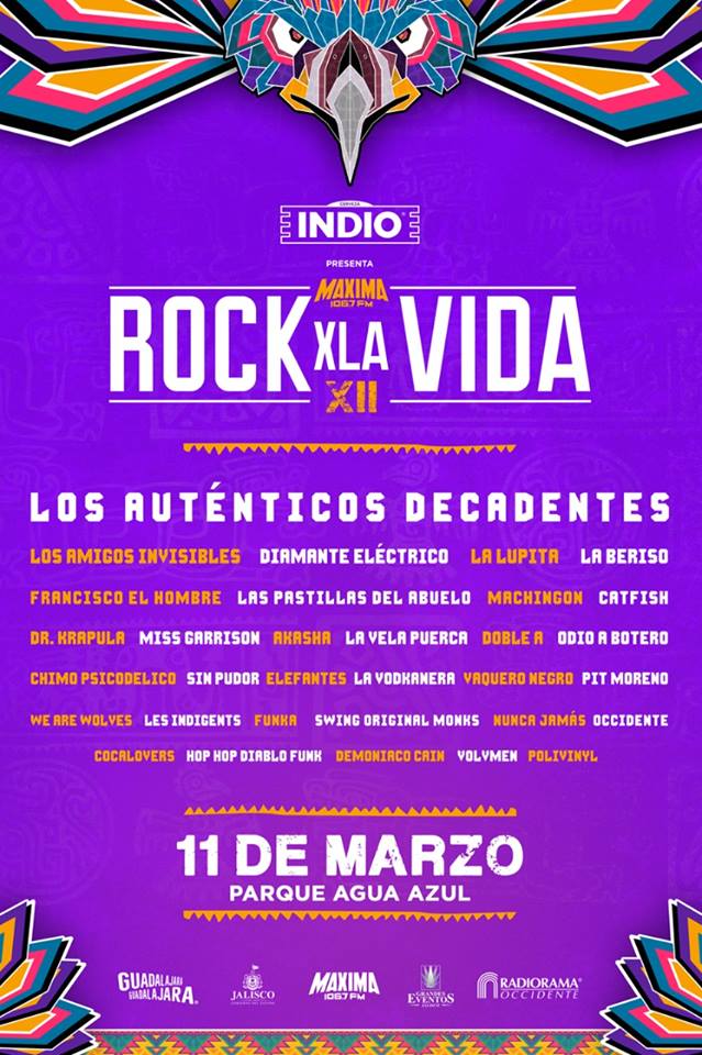 Festival Rock x La Vida en México
