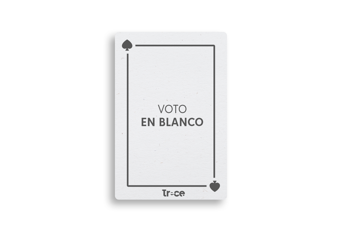 Voto en blanco - Ilustración: Óscar Beltrán - Canal Trece