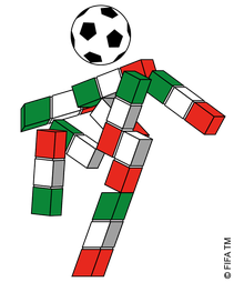 Ciao, mascota del Mundial de Italia 1990