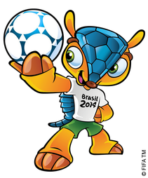 Fuleco, mascota del Mundial Brasil 2014