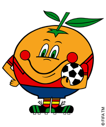 Naranjito, mascota del Mundial España 1982