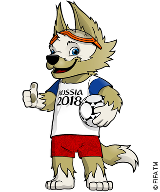 Zabivaka, mascota del Mundial Rusia 2018