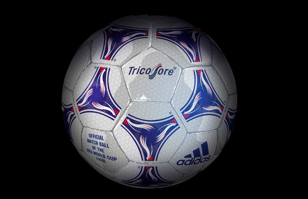 Tricolore, el balón del Mundial de Francia 1998
