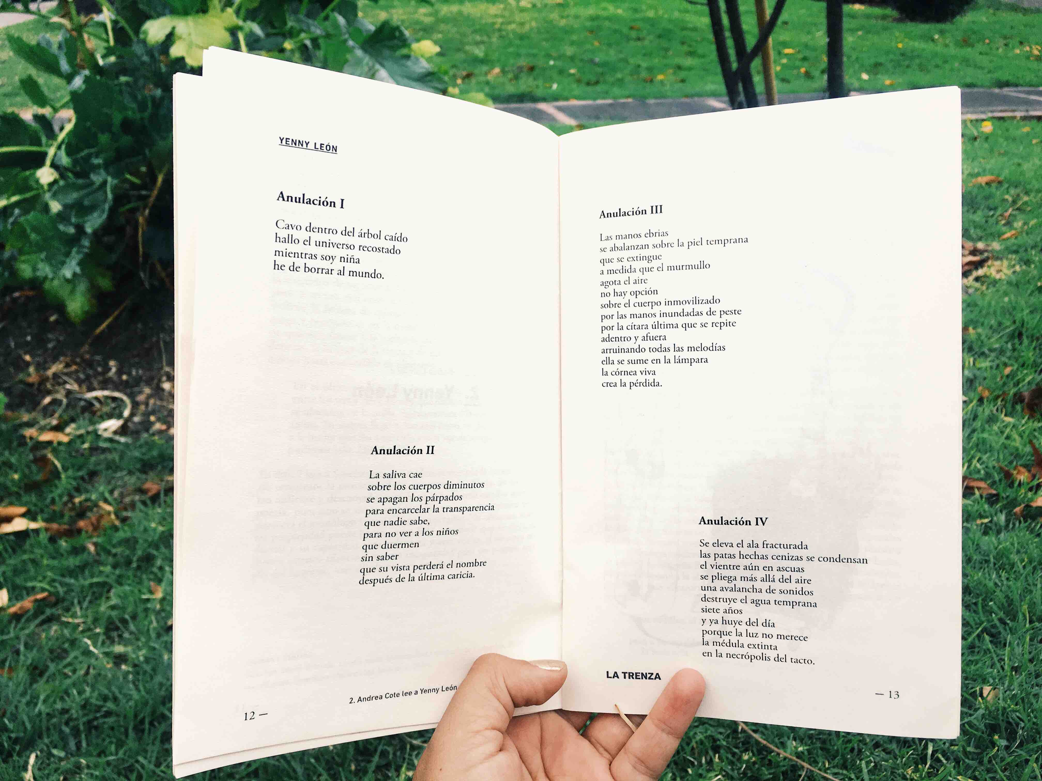 La Trenza Fanzine  - Poesía femenina colombiana