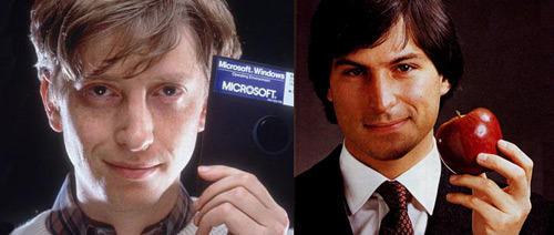 Steve Jobs vs Bill Gates