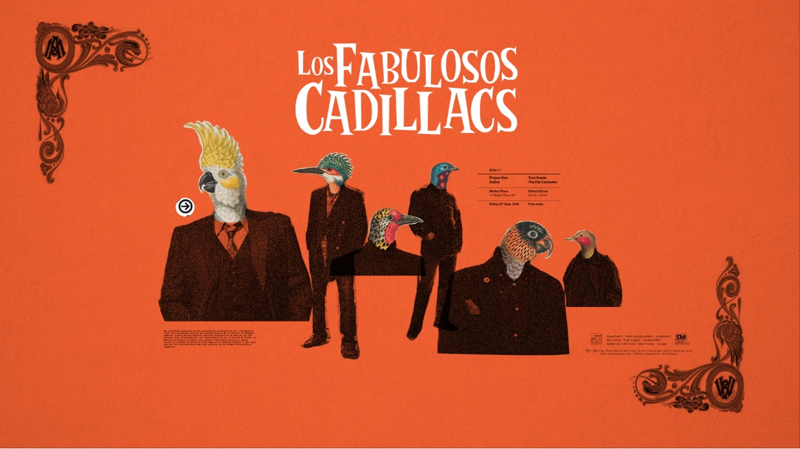 Los Fabulosos Cadillacs discografía