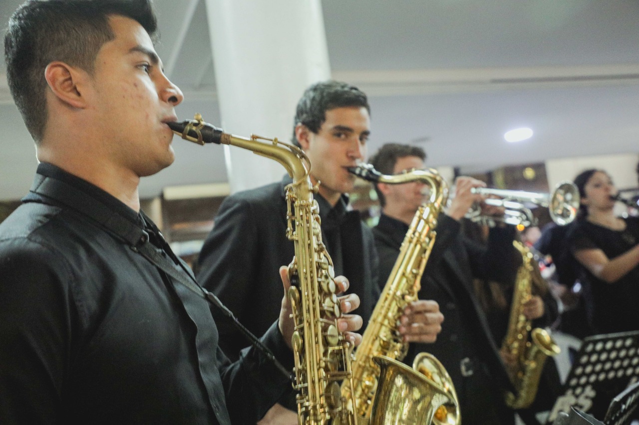 Lanzamiento del Concurso Nacional de Bandas de Paipa en Bogotá.