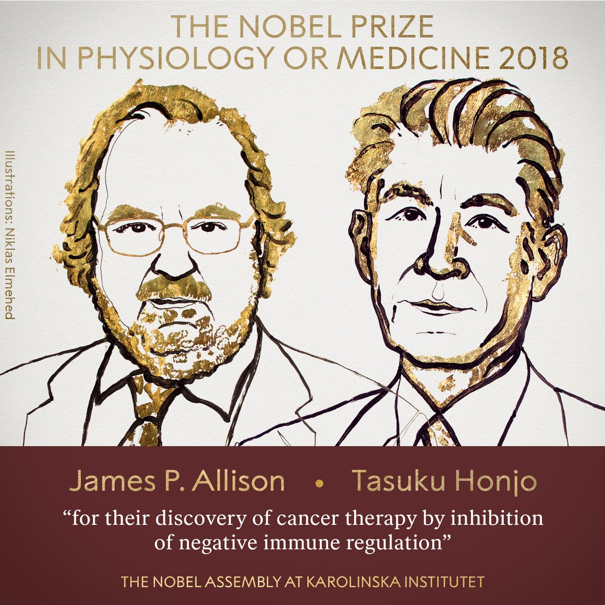 Premio Nobel de Medicina 2018