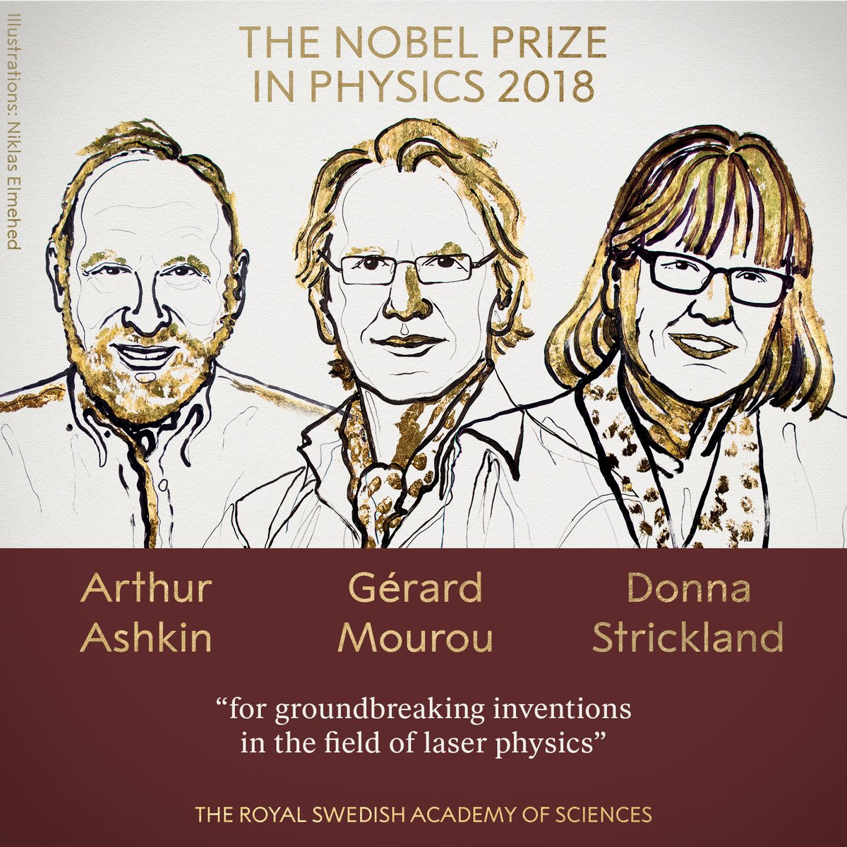 Premio Nobel de Física 2018