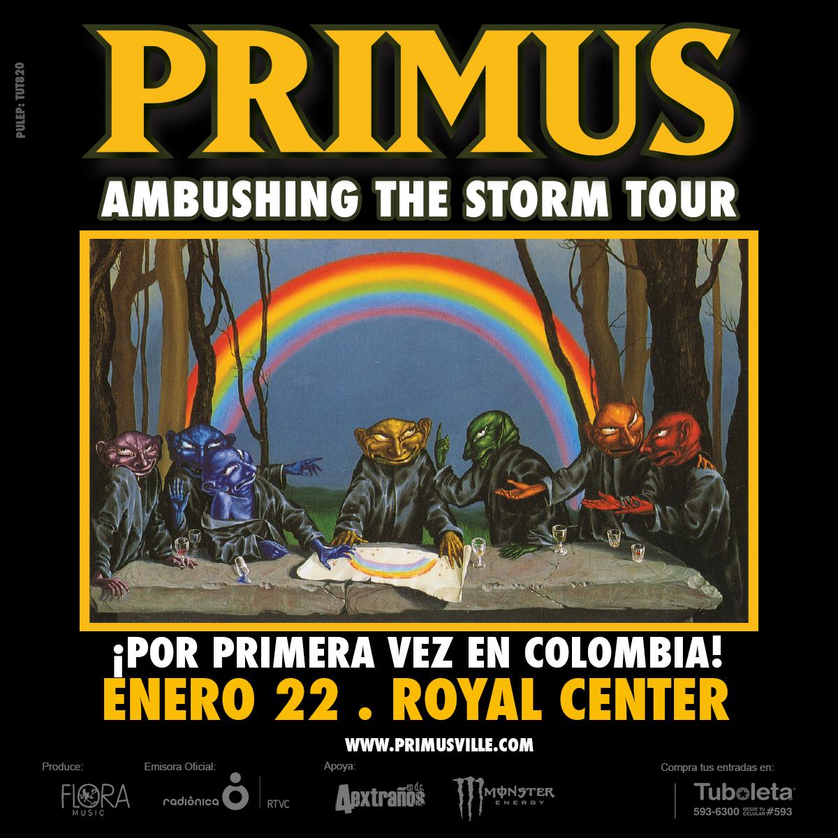 Primus llega por primera vez a Colombia.