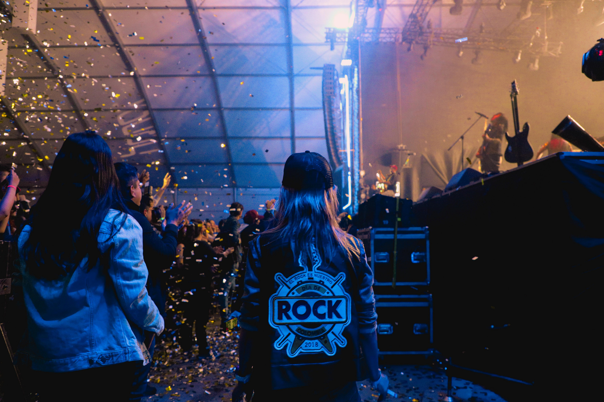 'Detrás del escenario', especial del Día de Rock Colombia 2018.