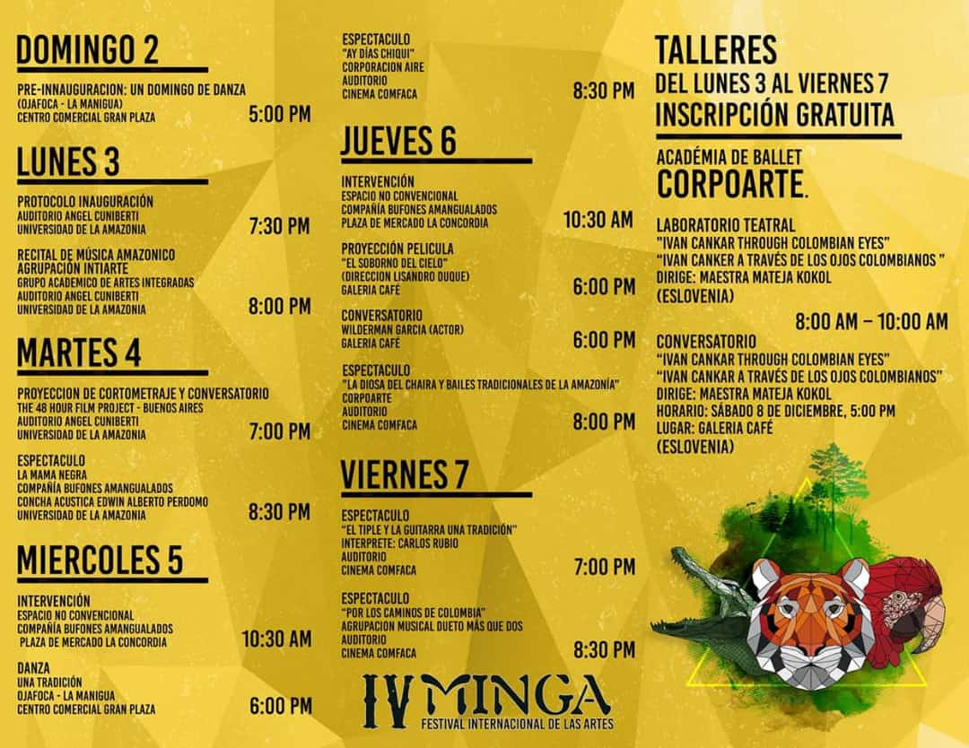 MINGA 2018: Caquetá se viste de arte