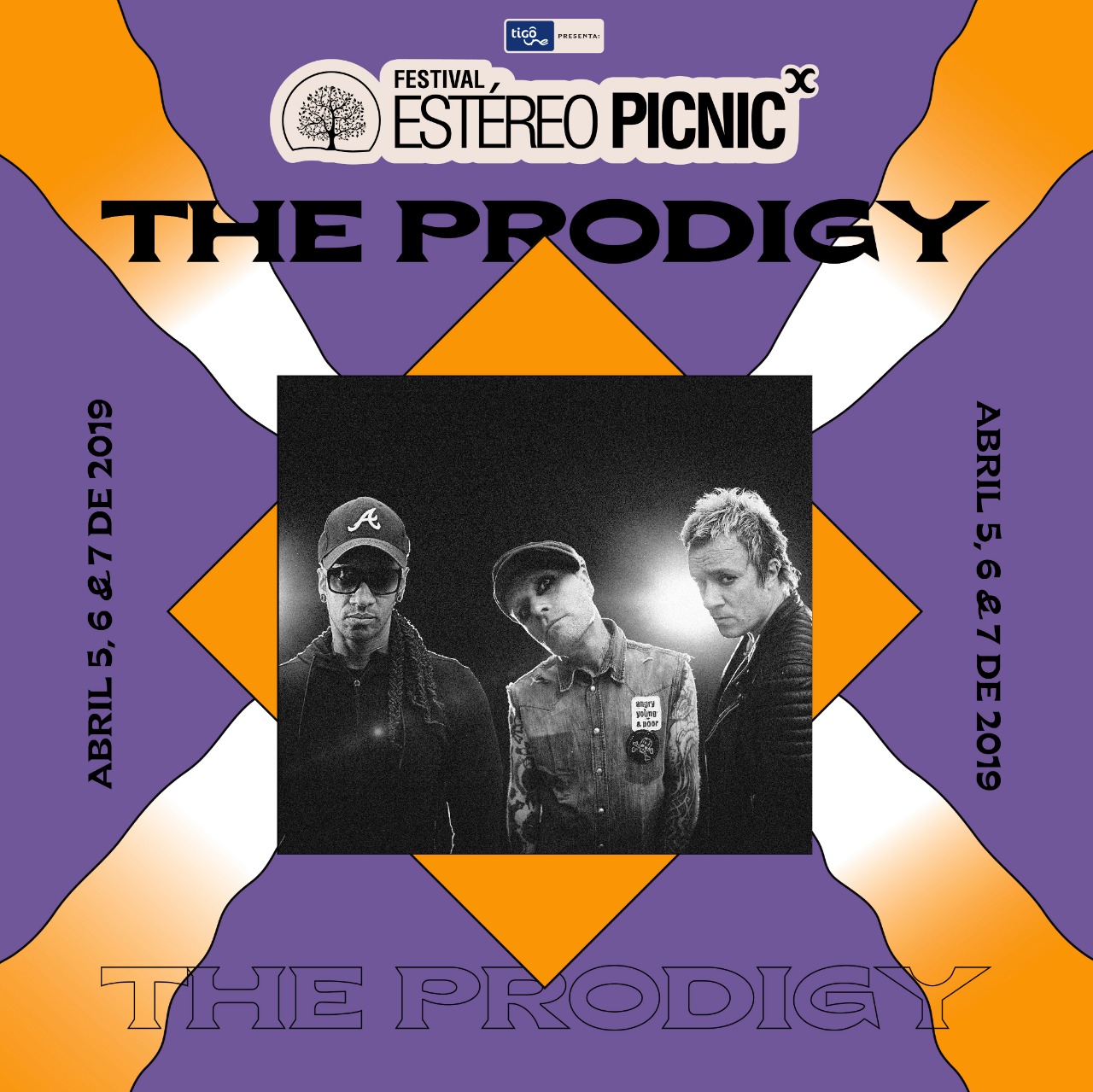 The Prodigy en el Festival Estéreo Picnic 2019.
