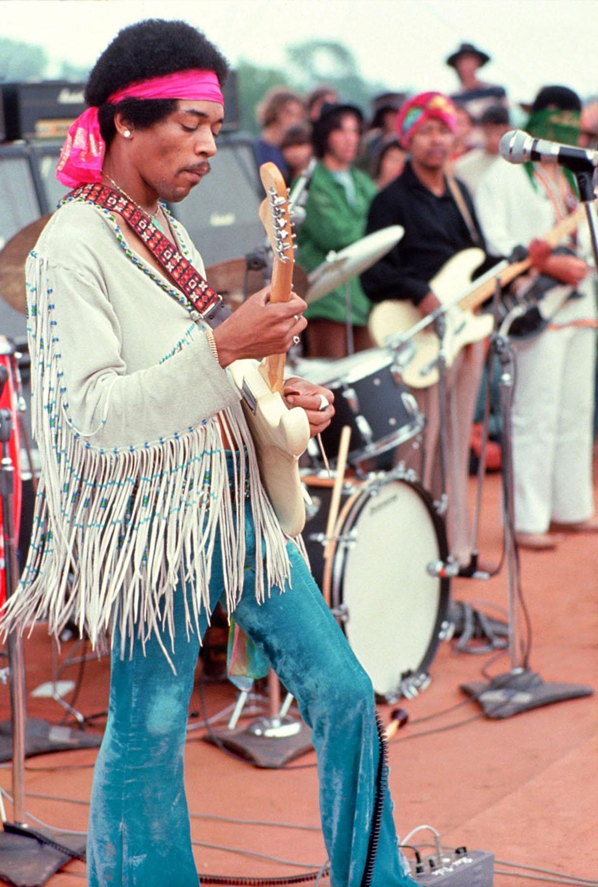 Jimi Hendrix Woodstock 1969