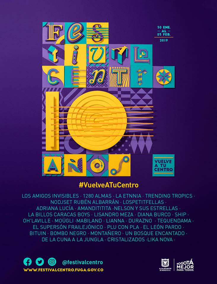 Festival Centro 2019, line up oficial.