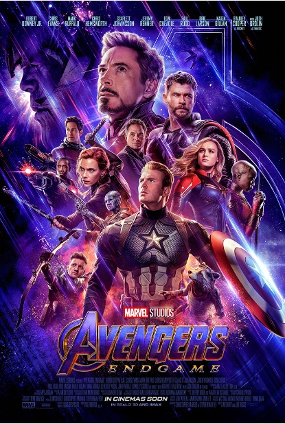 Avengers Endgame Afiche Poster Oficial