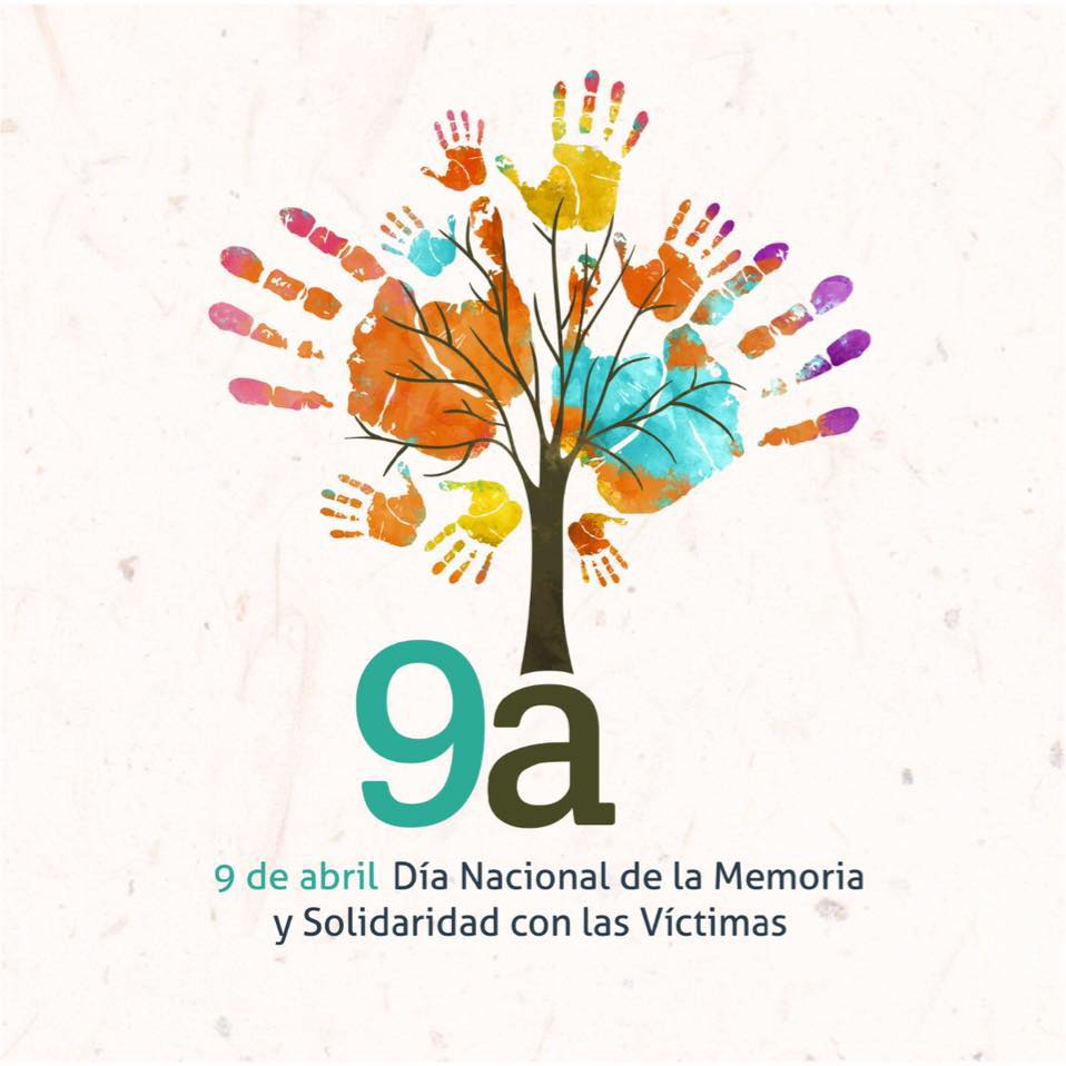 El 9 de abril se conmemora en Colombia el Día de la Memoria y Solidaridad con las Víctimas del Conflicto Armado.