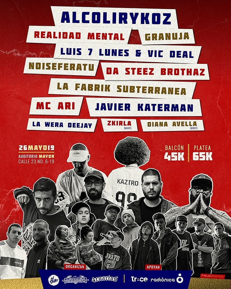Día de Hip Hop Colombia 2019.