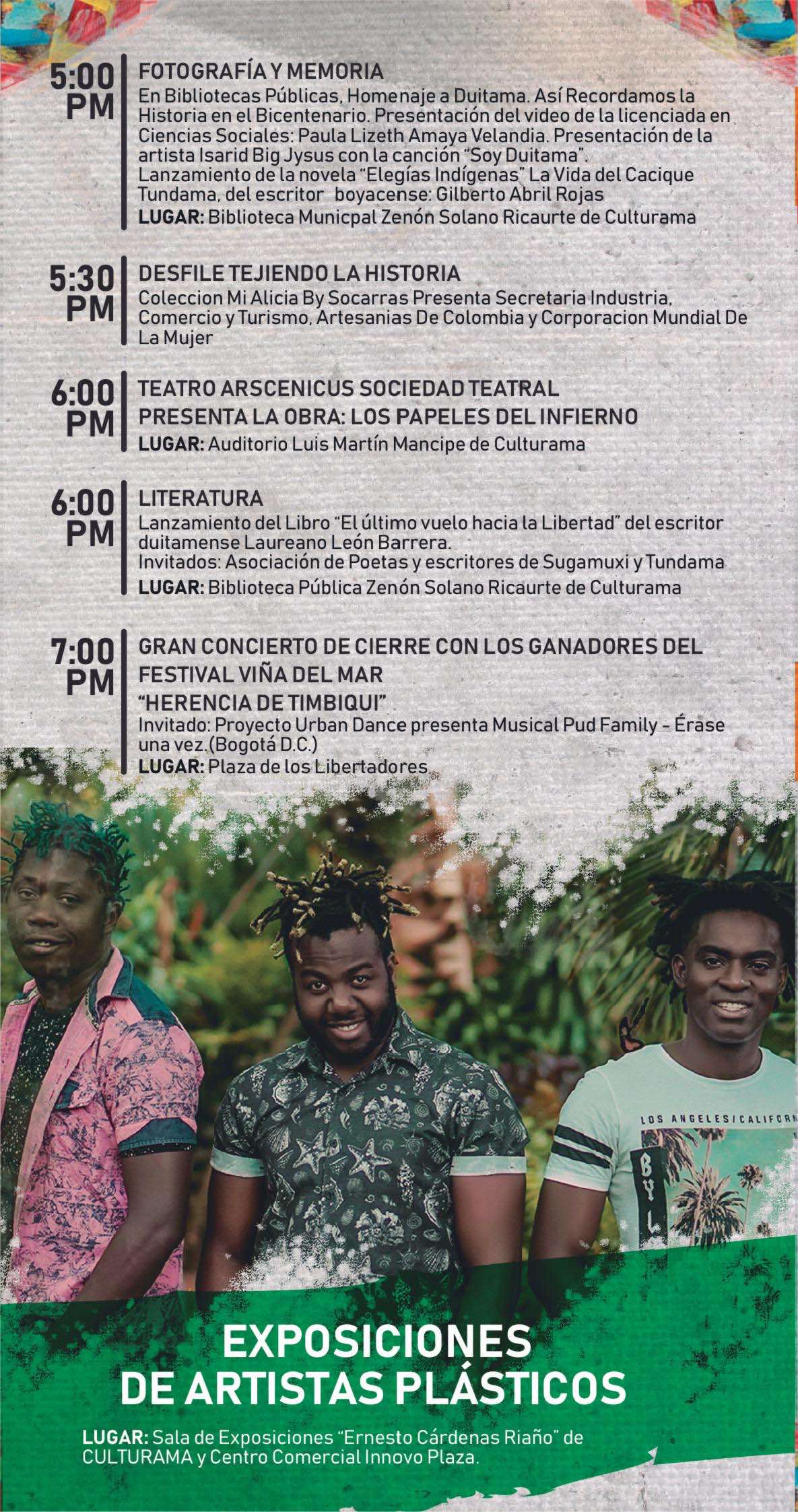 Festival de la cultura bolivariana Duitama 2019