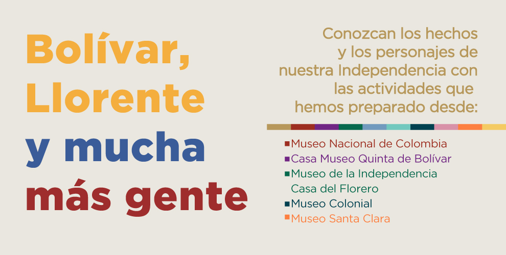 Actividades y programación de los museos en Bogotá por el Bicentenario de Colombia.
