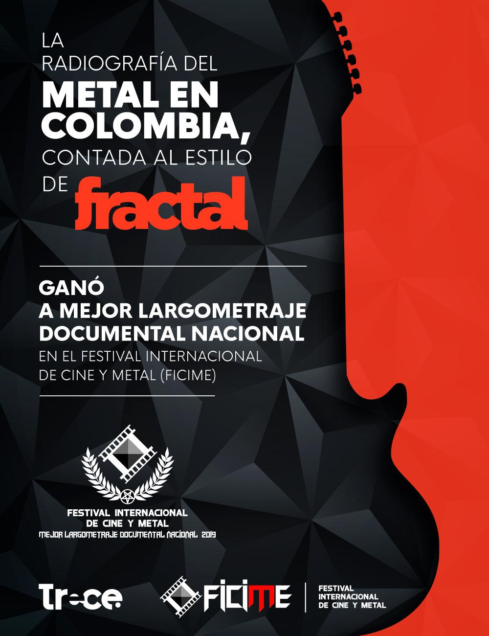 El Festival de Cine y Metal premió a Fractal por mejor largometraje documental nacional.