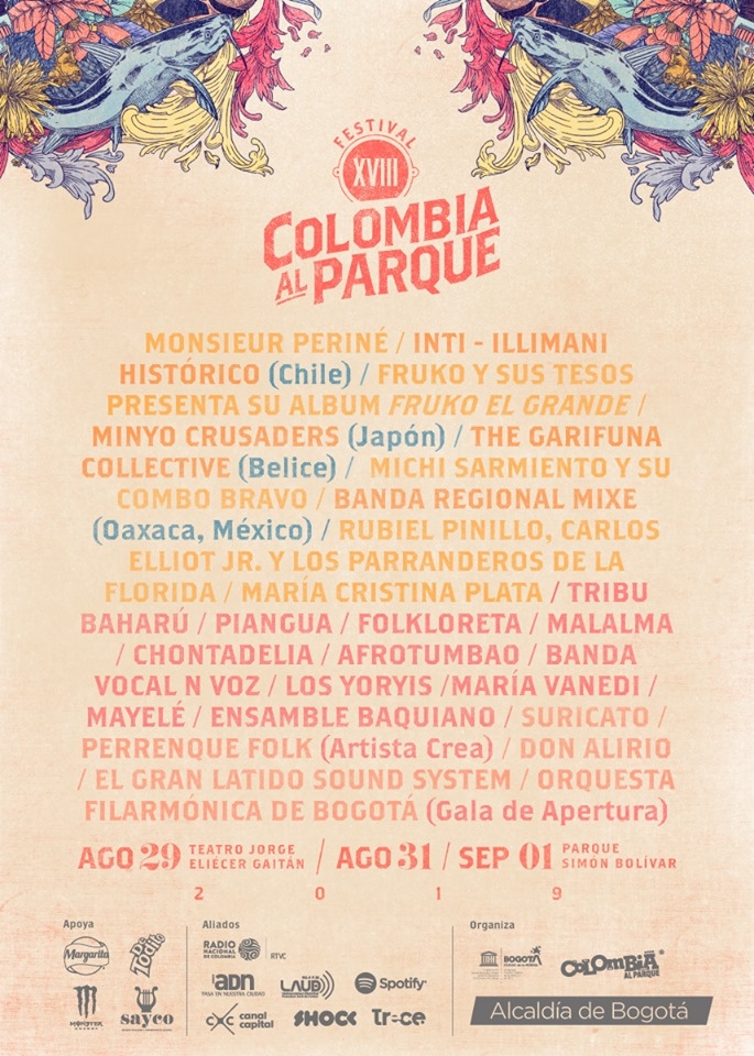 Colombia al Parque 2019: conoce la programación y los horarios