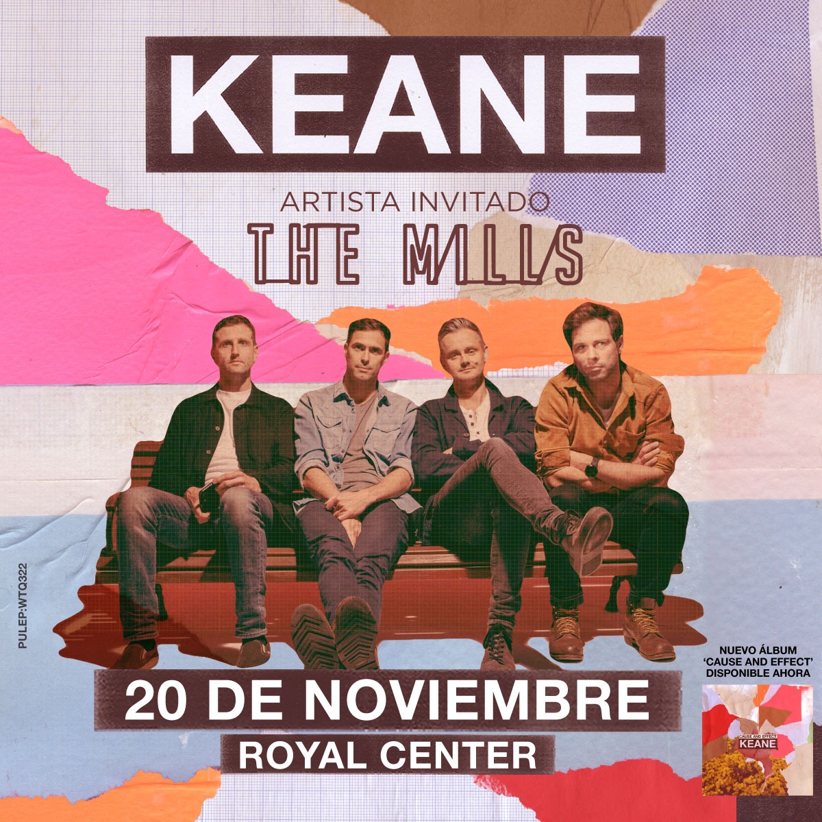 The Mills abrirá el concierto de Keane en Colombia