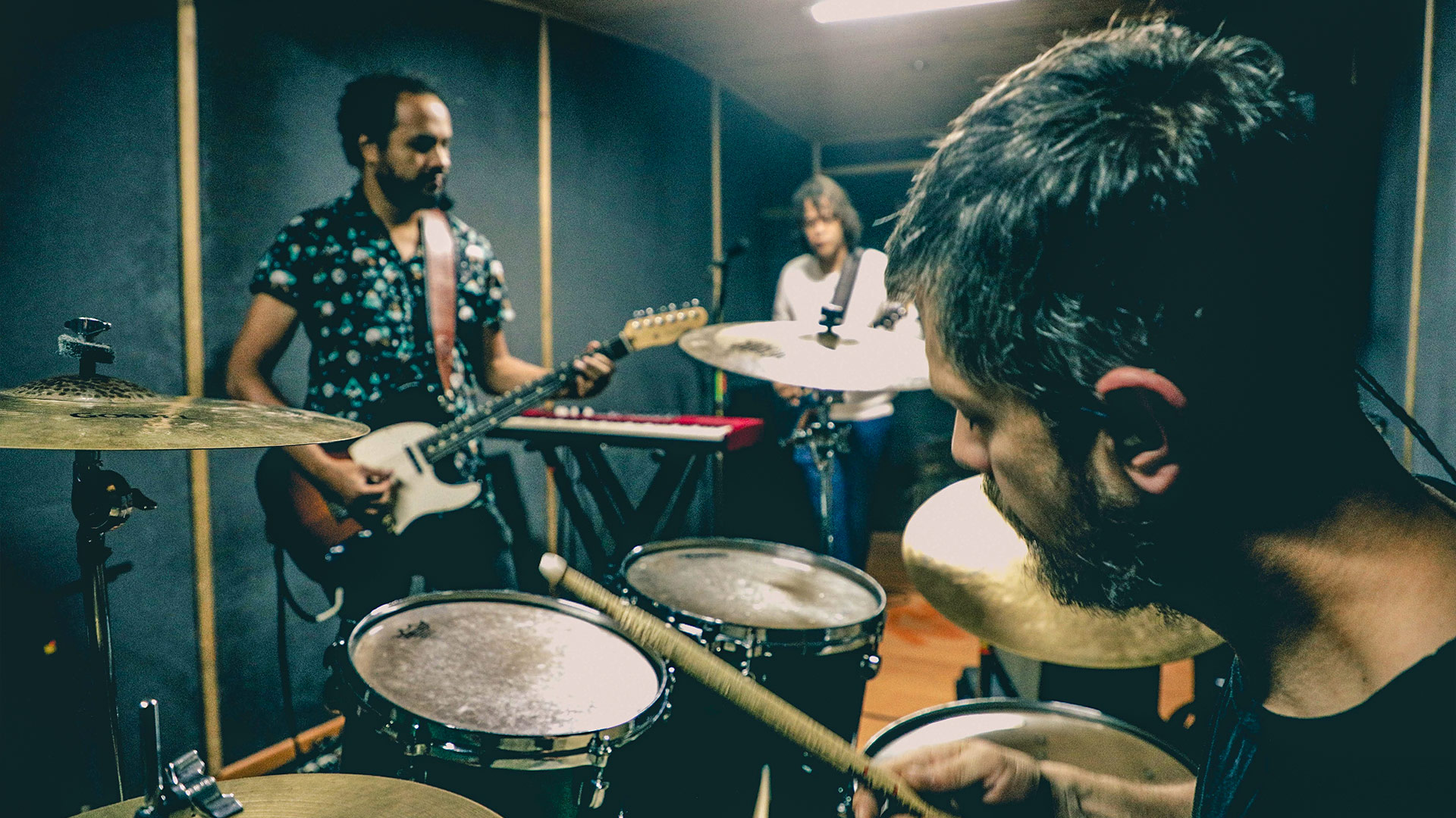 Superlitio en una sesión experimental en el Gaitán Desconectado