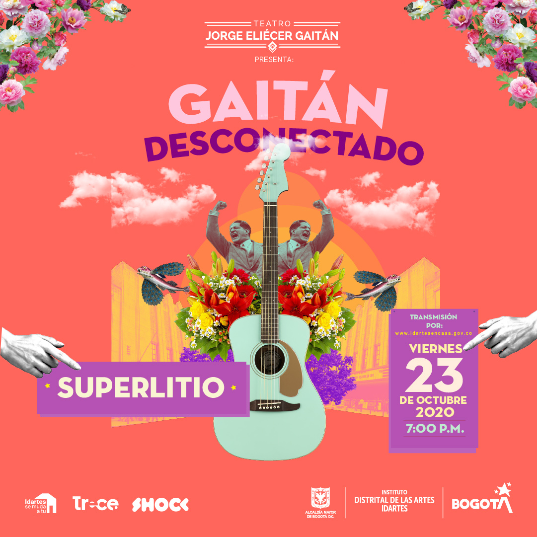 Superlitio en una sesión experimental en el Gaitán Desconectado