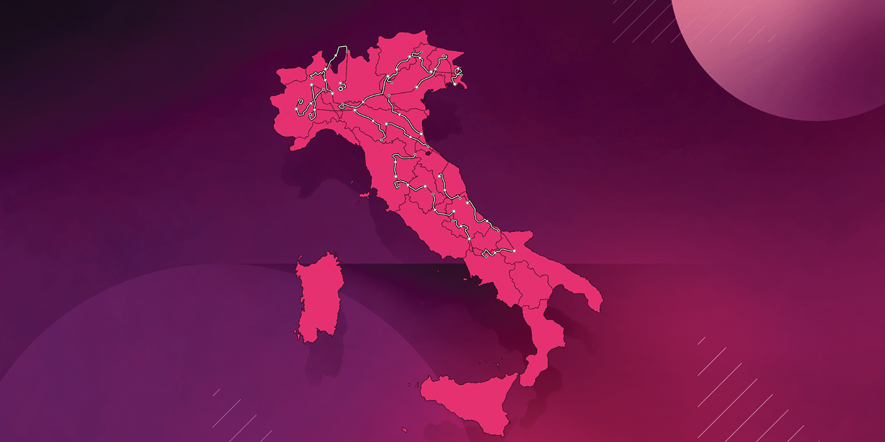 Recorrido Giro de Italia 2021