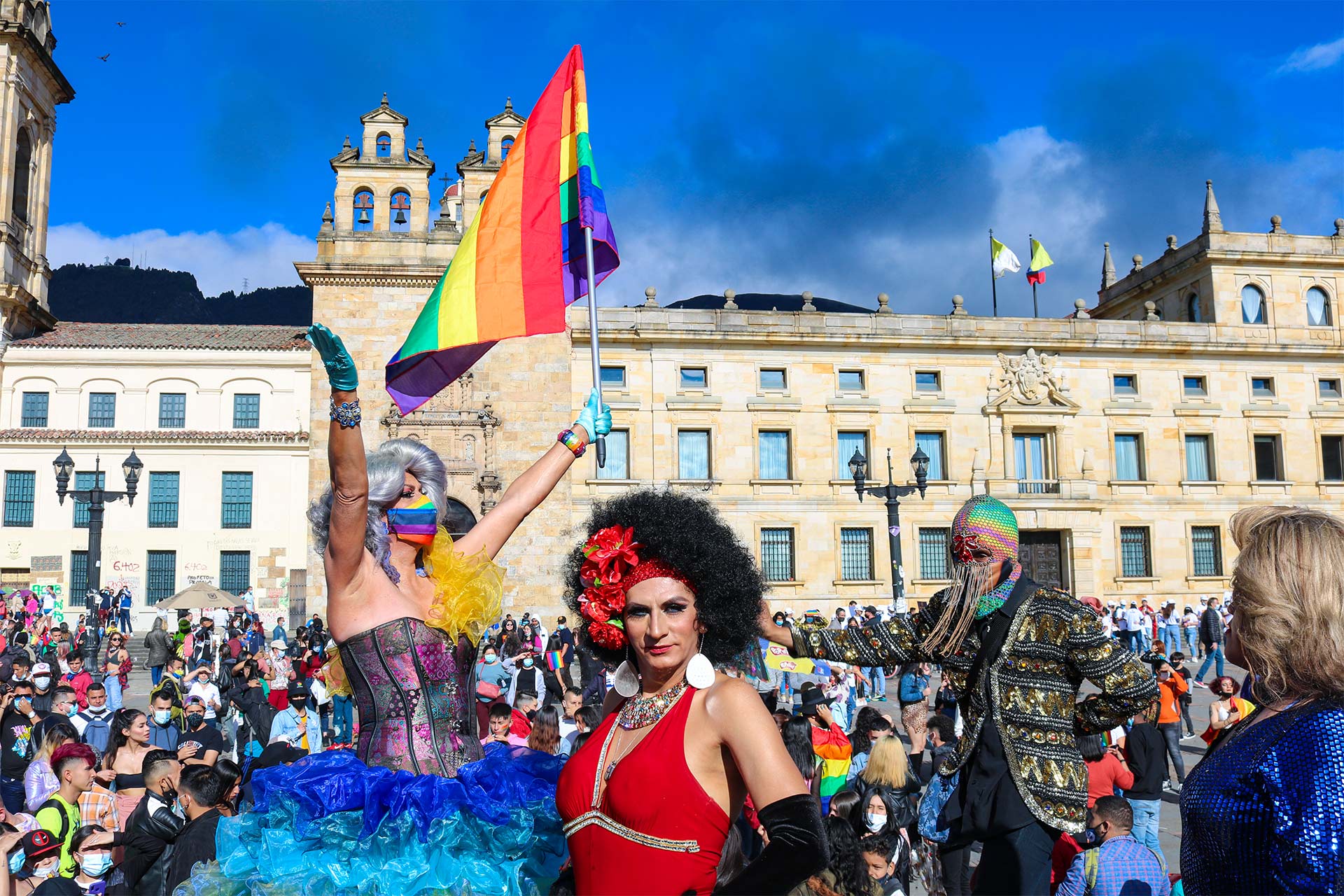 Así Se Vivió La Marcha Del Orgullo LGBTIQ+ 2021 En Bogotá | Canal Trece