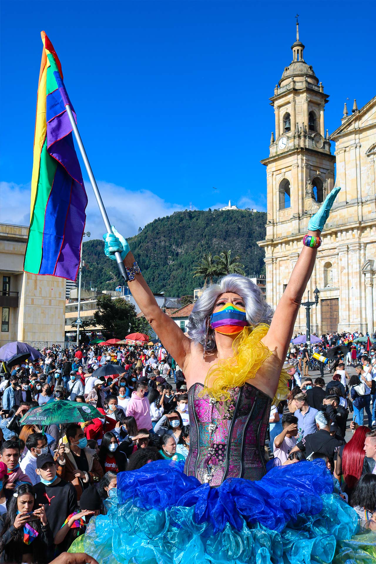 Así Se Vivió La Marcha Del Orgullo LGBTIQ+ 2021 En Bogotá | Canal Trece