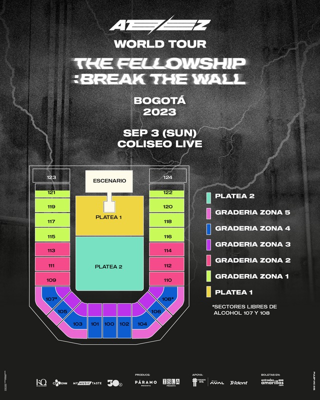 ATEEZ, una de las agrupaciones de K-pop más importantes llega a Colombia: boletería