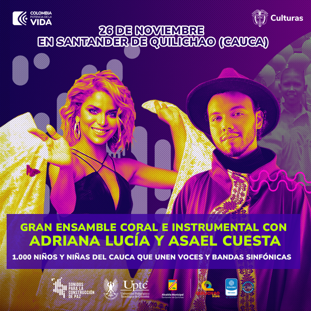 Colombia celebra la música con ‘’Sonidos para la Construcción de Paz’’