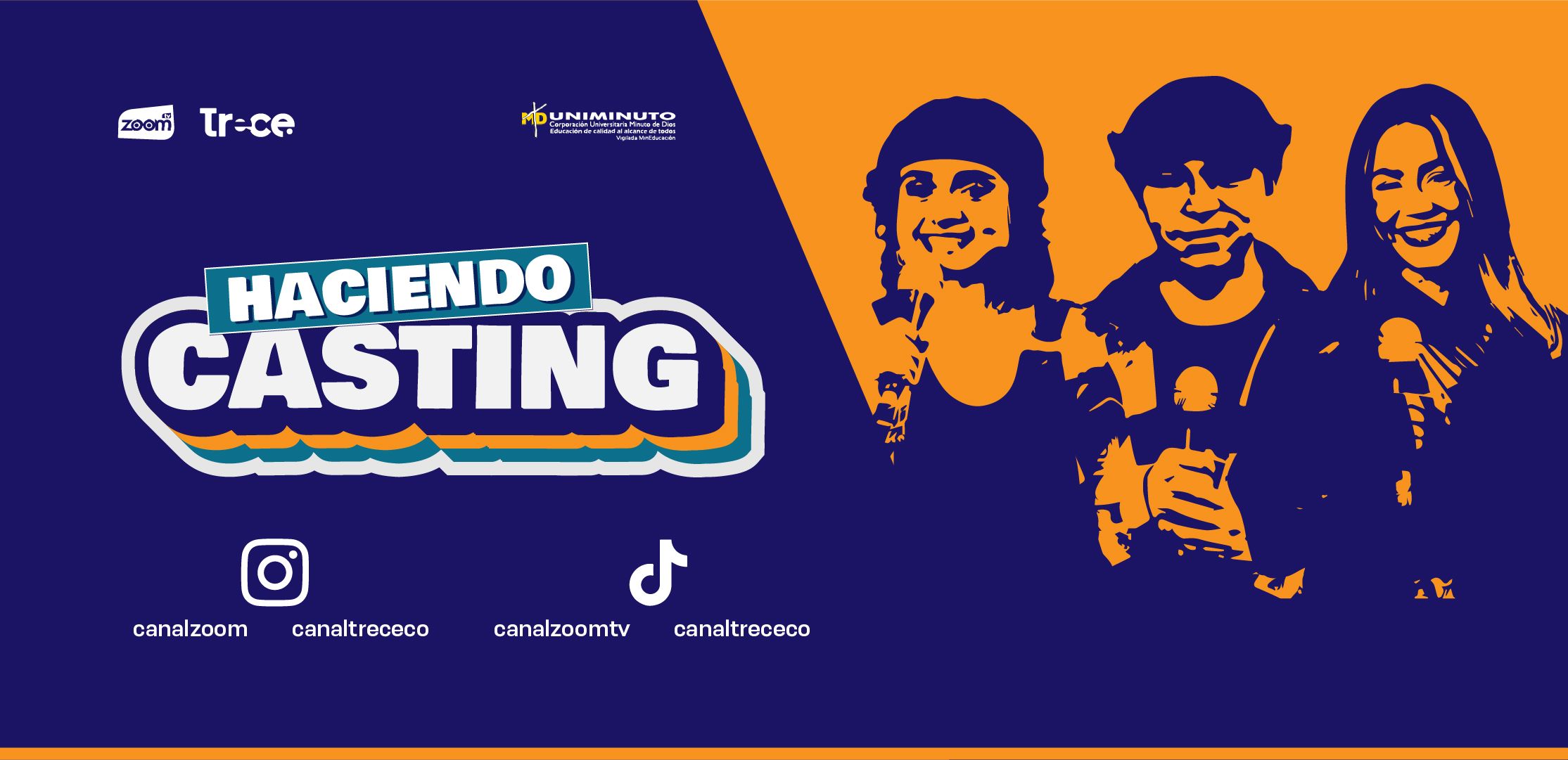 ¡Participa en el Casting X2 de Canal Trece y Canal ZOOM!