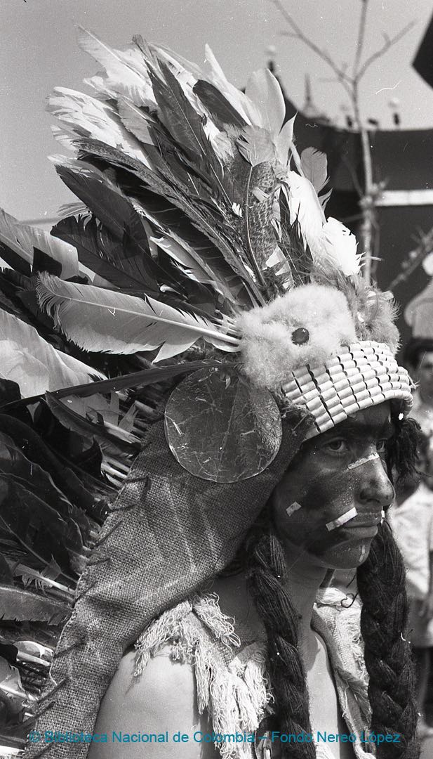 Carnaval de Barranquilla, 1959 : secuencia 105 | Nereo López. Cortesía Biblioteca Nacional