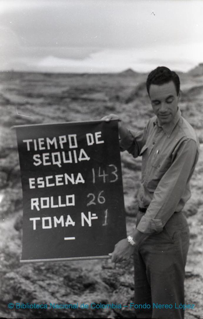 Tiempo de Sequía (película) : secuencia 206  | Nereo López. Cortesía Biblioteca Nacional