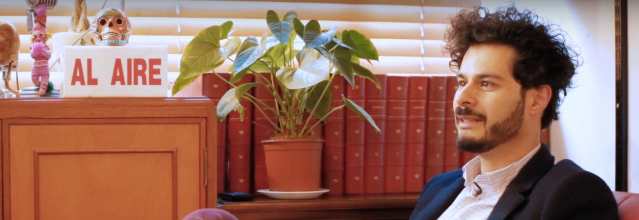 Andrés Ospina, una charla sobre 'Ximénez' y 'Reportera X'