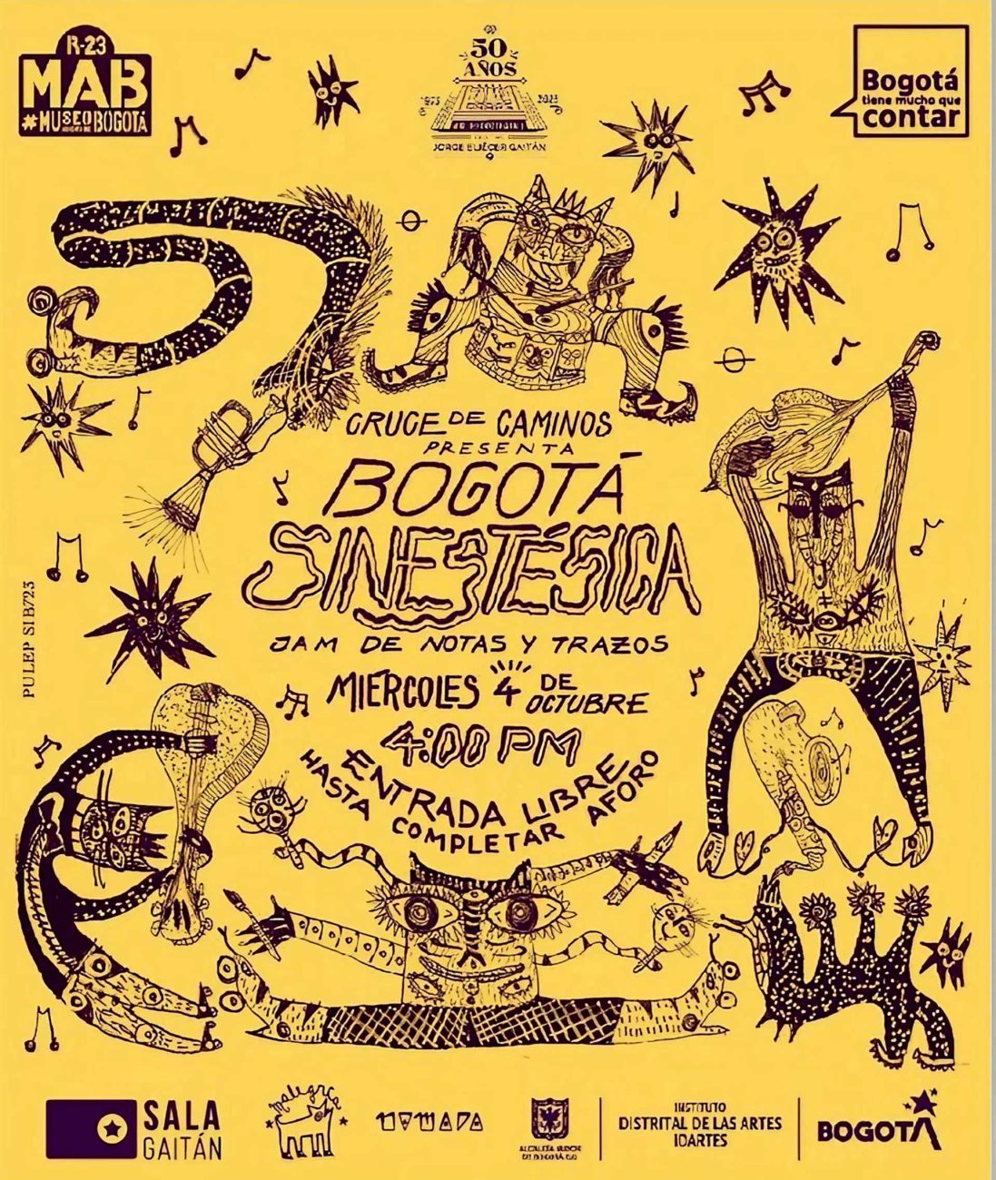 “Bogotá Sinestésica” llega a Bogotá el 4 de octubre