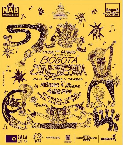 “Bogotá Sinestésica” llega a Bogotá el 4 de octubre