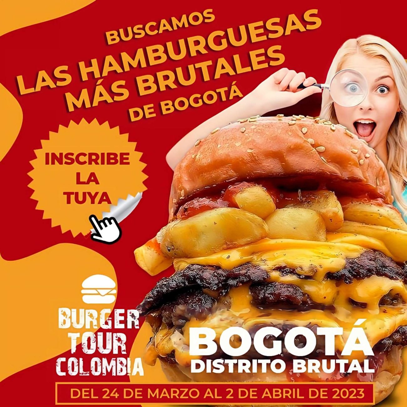 Llega el Burger Tour a Colombia 2023
