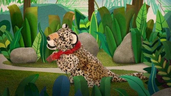 El jaguar de Un Bosque Encantado