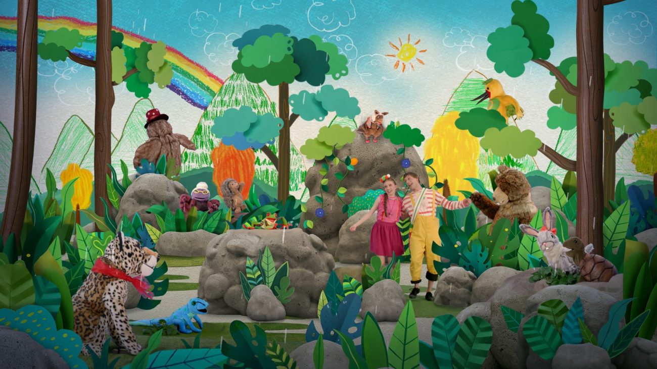 Una rana en el Bosque Encantado