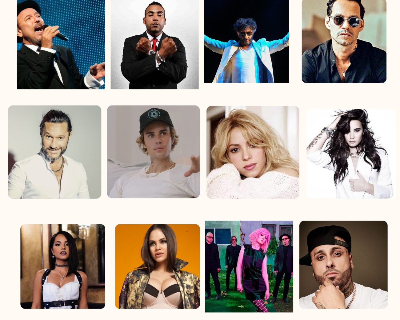 Trece artistas que han manifestado su solidaridad con Colombia