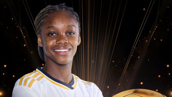 Linda Caicedo, dueña del premio “Golden Girl”