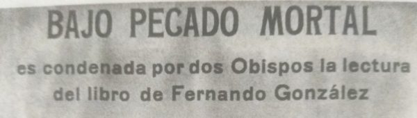 Del olvido a la memoria: 125 años de Fernando González en Otraparte