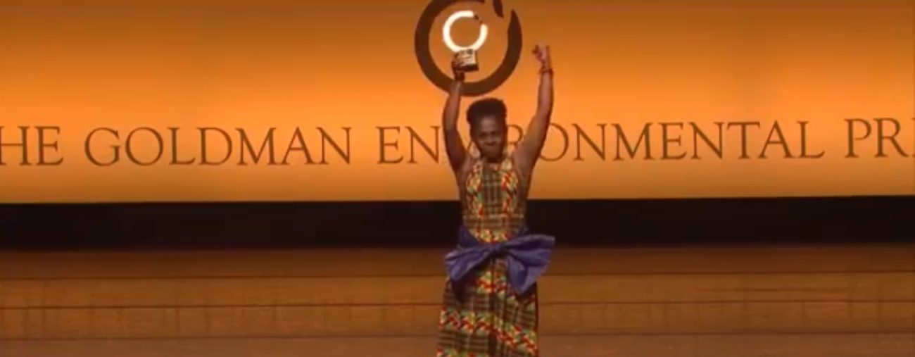 Cinco frases de la colombiana ganadora del “Nobel” de Medio Ambiente