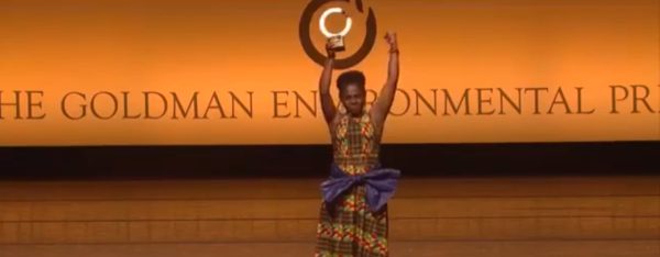 Cinco frases de la colombiana ganadora del “Nobel” de Medio Ambiente