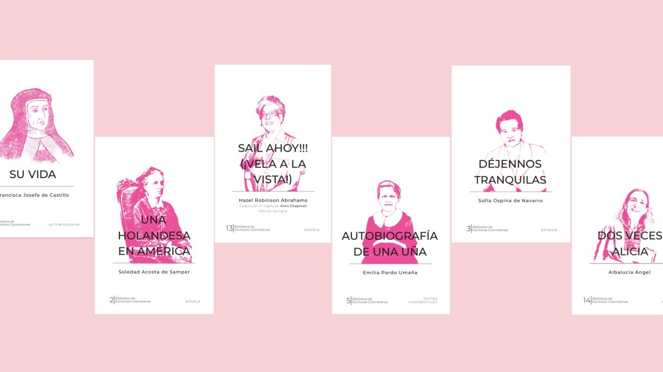 Conoce la nueva Biblioteca de Escritoras Colombianas